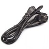 AC Cable EU Type - C5 connector to Type CEE77 plug - Black, 65cm