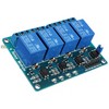 4-Channel Relay Board, Opto Isolated, Low Level Trigger