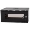 StalFlex - RC19-4U-450GB - Rack Cabinet 19" 4U, 450mm, Glass Door, Black