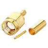 SMA Male Crimp connector for 100 series cable