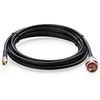 N-Type Male to RP-SMA Plug Jumper cable, 200 type, 3 meter