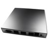 3 x LAN, 1 x USB Case Indoor Black for ALIX
