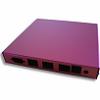 3 x LAN, 1 x USB Case Indoor Red for ALIX