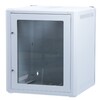 Masterlan 12U-64-AA1-G-XSZ, 19" RACK Wall Cabinet 12U/400 mm, Glass Door Masterlan 12U-64-AA1-G-XSZ, 19" RACK Wall Cabinet 12U/400 mm, Glass Door