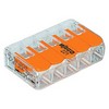 221-415- 5P WAGO type Terminal Block - Transparent