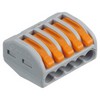 222-415- 5P WAGO type Terminal Block - Grey