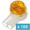 AC-DBK2, K2 Double Blade cable connector terminal - 100 pcs