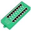8-Port Gigabit 802.3at/af Mode A PoE Injector - Green