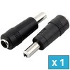 Power Adapter DC 5.5 * 2.1mm Female to 5.5 * 2.5mm Male