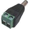 DC Plug / Male 2.1mm To Removable Terminal Block