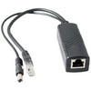 EZ-PSA125-I, 802.3af/at - 48v to 12V/2A 10/100 PoE Splitter - 5.5x2.1mm - with isolation