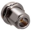 EZ-NB100, N-Type Female Bulkhead Crimp connector for 100, RG-174 series cable