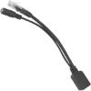 Passive 10/100 PoE Injector cat5 - Black