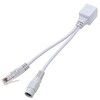 EZ-POEPA06, 10/100M Passive PoE Injector, Cat.5 - White