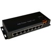 8-Port Passive 10/100 PoE Injector - Steel - cat6