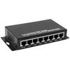 8-Port (7+1) PoE 10/100 Switch, 12v 8A