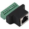 RJ45 Female To 8 Pin Removable Terminal Screw Adapter