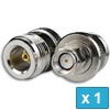 EZ-RPSMAP2NF, RP-SMA Male/Plug to N-Type Female adapter