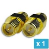 RP-SMA Jack to RP-SMA Jack adapter