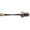 EZ-RSP2NB20, RP-SMA Plug / Male to N-Type Female Bulkhead 20cm, RG316