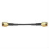 EZ-SMM2SMM20, SMA Male to SMA Male Pigtail, 20cm RG316