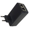 EZ-WP1224, 24v 12W 10/100M PoE Adapter - Wallplug