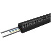 Masterlan MDIC fiber optic cable - 2F 9/125, SM, LSZH, black, G657A1, 1000m