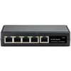 Conexpro GNT-69P51G6, Gigabit PoE Switch 5port (4 PoE-Out + 1 PoE-In), 802.3af/at, Without Power Supply