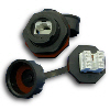 Industrial RJ-45 passthrough Jack