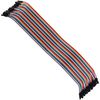 40P Dupont Color Cable Female to Female, 20cm