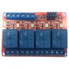 4-Channel Relay Board, Opto Isolated, High/Low Trigger