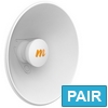 Mimosa N5-X20, dish Twist-on antenna, 20dBi, 250mm - 2-pack