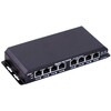 MaxLink POESG-8-7P, 8x GLAN, 7x PoE + 60W Power Adapter 24V 2.5A