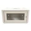Conexpro RCFP-4U-4G-G, 19" RACK Wall Cabinet 4U/400 mm, Glass Door