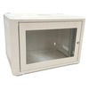 Conexpro RCFP-6U-4G-G, 19" RACK Wall Cabinet 6U/400 mm, Glass Door