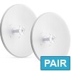 Ubiquiti RD-5G30-LW, 5GHz Rocket Dish, 30dBi w/ rocket kit, Light Weight - Ζευγος