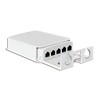 SST-BT14FL, 5-Port (4+1) 10/100Μ Outdoor PoE extender switch, 802.3af 48v 90W