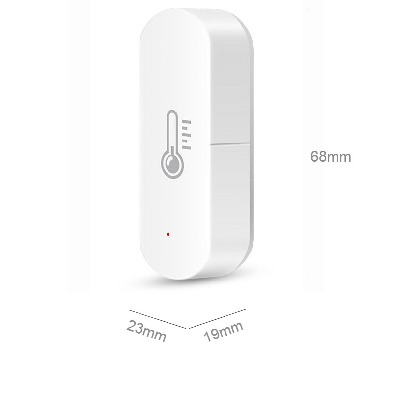 TH01 - Tuya WiFi Smart Temperature and Humidity Sensor - White — image 2 of 5