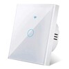 TTWSWO1G - Tuya Touch Wall Switch WiFi 100W Smart Switch - 1 Channel, with/without Neutral