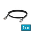 UACC-Cable-Patch-Outdoor-1M-BK Patch Cable Outdoor STP 1m Cat5e Μαύρο