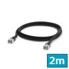UACC-Cable-Patch-Outdoor-2M-BK Patch Cable Outdoor STP 2m Cat5e Μαύρο