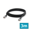 UACC-Cable-Patch-Outdoor-3M-BK Patch Cable Outdoor STP 3m Cat5e Black