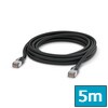 UACC-Cable-Patch-Outdoor-5M-BK Patch Cable Outdoor STP 5m Cat5e Μαύρο