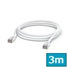 UACC-Cable-Patch-Outdoor-3M-W Patch Cable Outdoor STP 3m Cat5e Λευκό