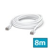 UACC-Cable-Patch-Outdoor-8M-W Patch Cable Outdoor STP 8m Cat5e Λευκό