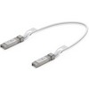 Ubiquiti UC-DAC-SFP+, UniFi SFP DAC Patch Cable, 0,5m, 10Gbps, white