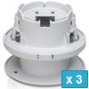 Ubiquiti UVC-G3-FLEX Ceiling Mount Accessory, 3-Pack