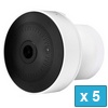 Ubiquiti UVC-G3-Micro-5, UniFi Video Camera G3 Micro, 5-pack