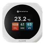 MikroTik IAQM-THC2V-W, LAIRÉ Lite Multifunctional air quality sensor, white
