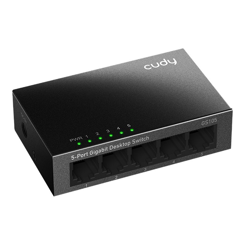 Cudy GS105, 5-Port 10/100/1000Mbps Desktop Switch — image 3 of 4